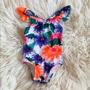 Baby Girl Floral Swimsuit